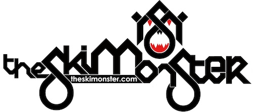 The Ski Monster Logo, Stept Productions, Ski Movies